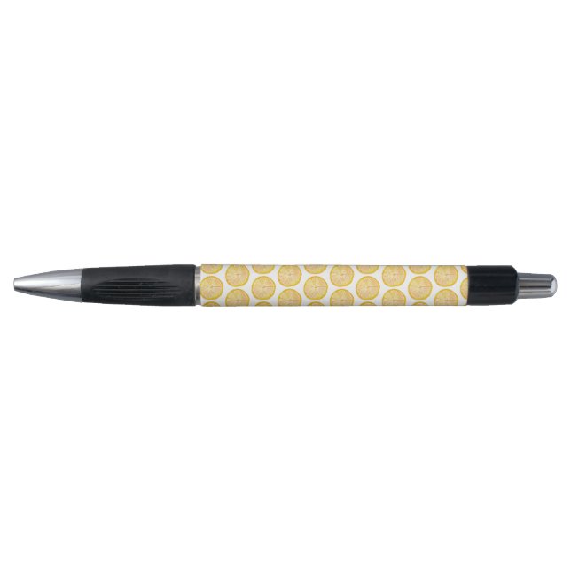 Stylo Citrus Lemon motif (Devant)