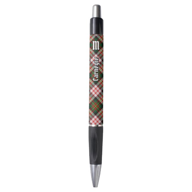 Stylo Clan Carnegie robe Tartan (Devant (Vertical))