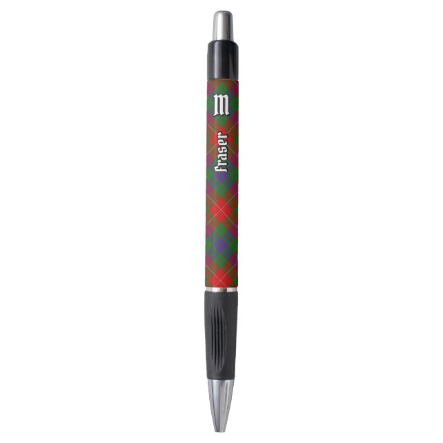 Stylo Clan Fraser Tartan Pen (Devant (Vertical))