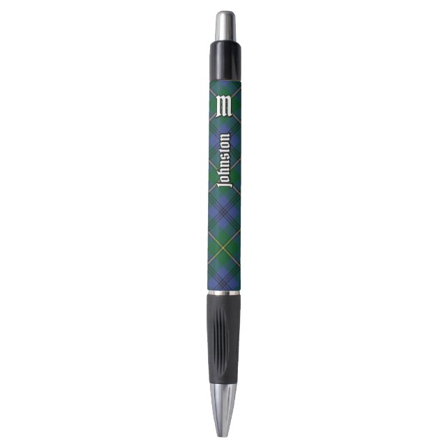 Stylo Clan Johnston Tartan Pen (Devant (Vertical))