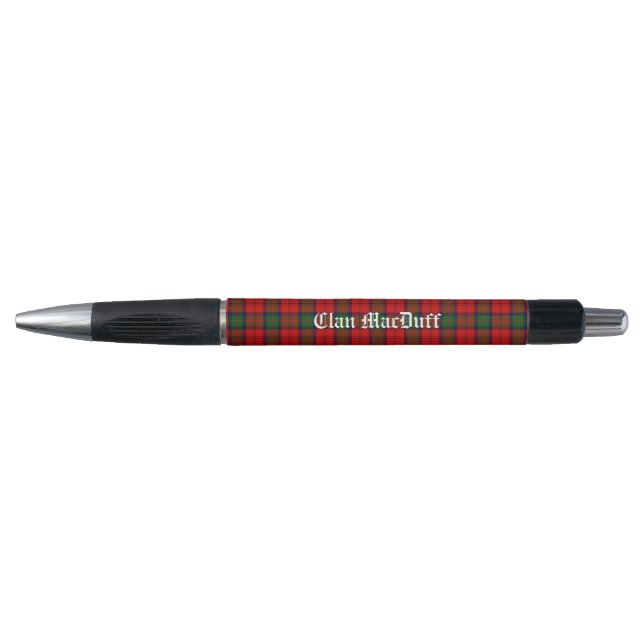 Stylo Clan MacDuff Tartan Plaid (Devant)