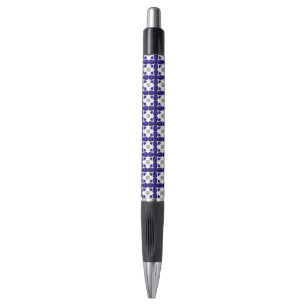 Stylo Clocher bleu