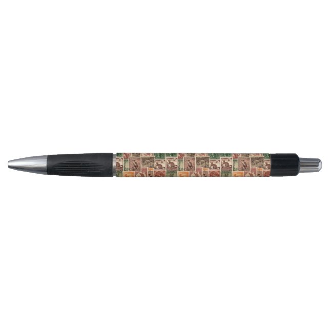 Stylo Collection de stampilles d'animaux de l'Australie  (Devant)