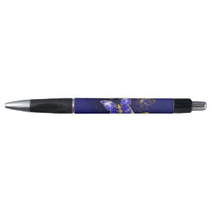 Stylo Composition avec papillons Sapphire