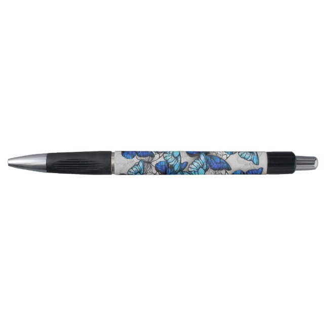 Stylo Composition des White and Blue Butterflies (Devant)
