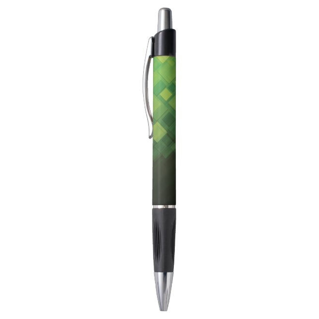 Stylo Conception abstraite verte de technologie (Haut (Vertical))