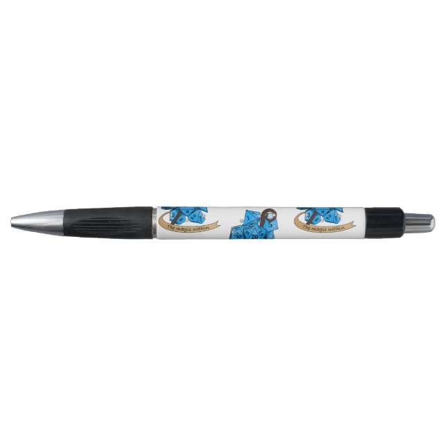 Stylo Conception des dés de sorcier (Devant)