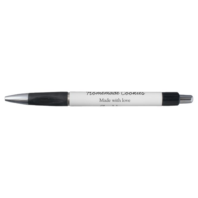 Stylo Cookiers faits maison ajouter votre nom de texte j (Devant)