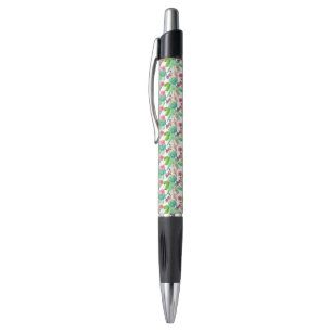 Stylo Couleur d'eau vive Cactus et Motif succulent