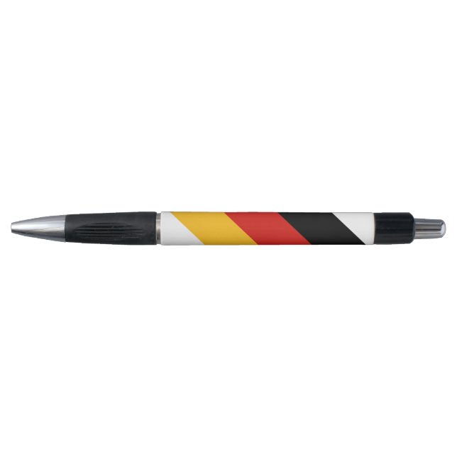 Stylo COULEURS DE DRAPEAU ALLEMANDE + texte et idées (Devant)