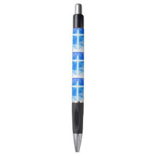 Stylo Croix de chrétien personnalisable de Jésus-Chris