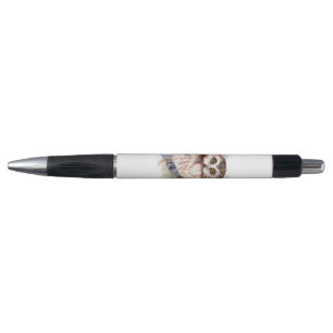 Stylo Cute Aquarelle Chouette Oiseau Art de la nature