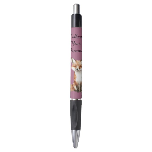 Stylo Cute Smiling Fox (Devant (Vertical))