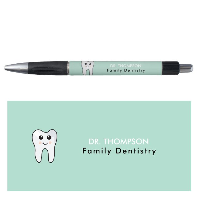 Stylo Cute Tooth Famille Dentistère Business (Cute Tooth Family Dentistry Business Pen)