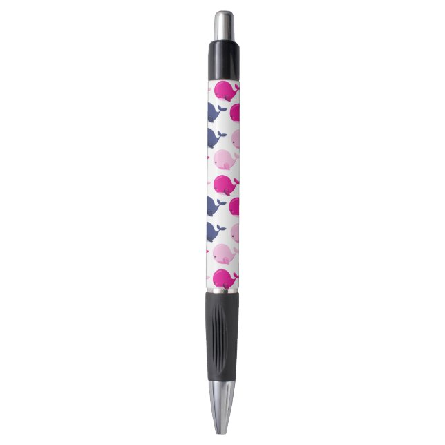 Stylo Cute Whales, Pattern of Whales, Sea Animals (Devant (Vertical))