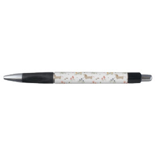 Stylo Dachshund Lover Weiner Chien Saucisse Chien Fleur 