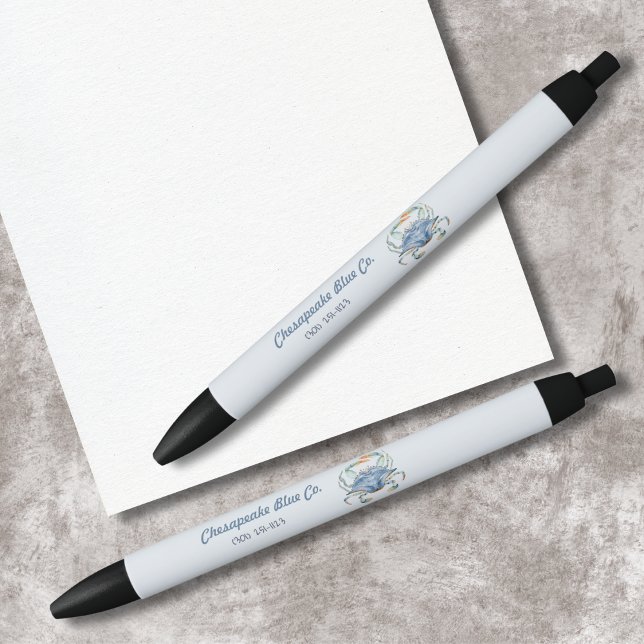 Stylo d'affaires personnalisé de crabe du Maryland (Créateur téléchargé)
