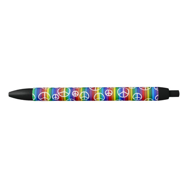Stylo de bulles de signes de paix (Devant)