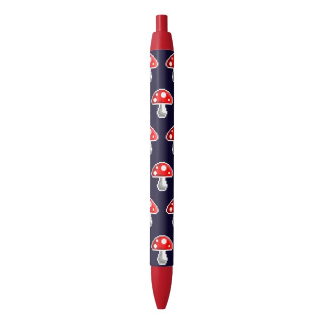 Stylo de champignon noir (devant Vertical)