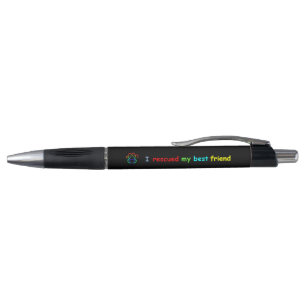 Stylo de chien de délivrance d'empreinte de patte
