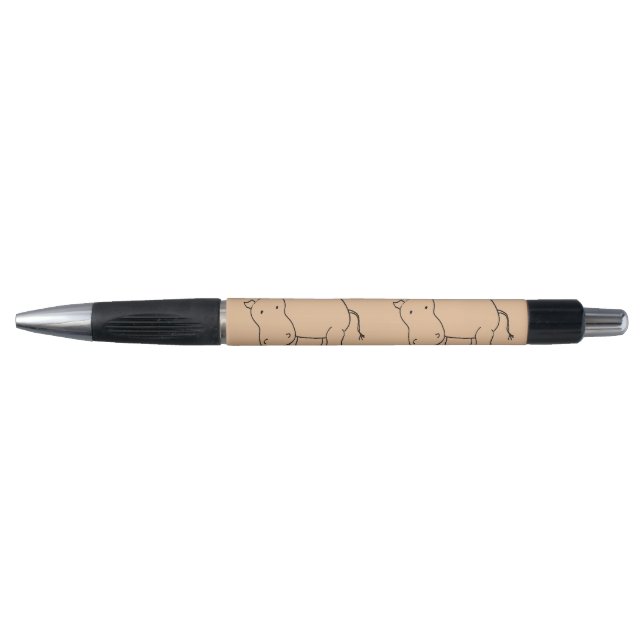 stylo de deux hippopotames (Devant)