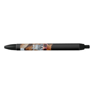 Stylo de finition noir personnalisé Red Fox, encre