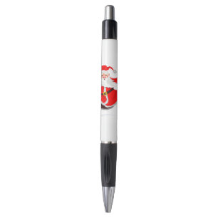 Stylo de Noël Père Noël avec cadeaux