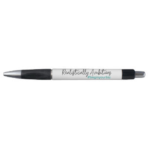 Stylo de slogan d'ambition