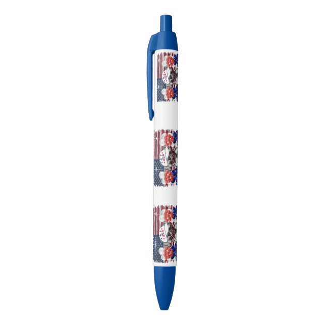 Stylo d'écriture Schnauzer américain (Haut (Vertical))
