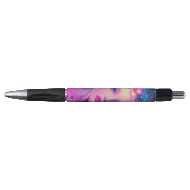 Stylo Déesse néon extraterrestre  (Devant)