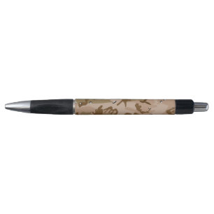 Stylo Déguisement camouflage du désert avec des cailloux