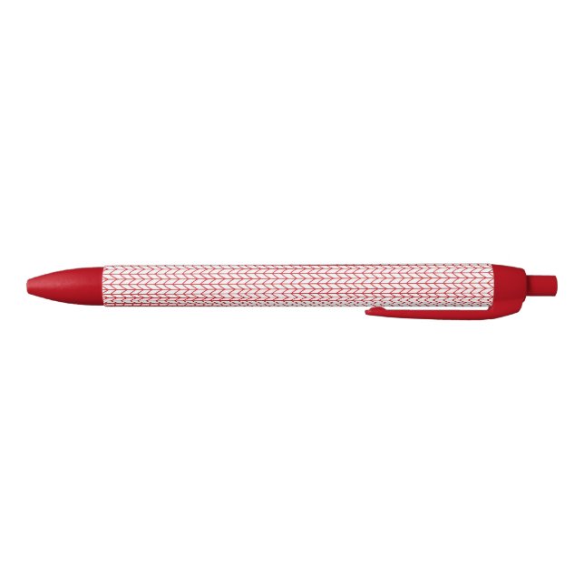 Stylo d'encre KNIT DE LIGNE ROUGE (Bas)