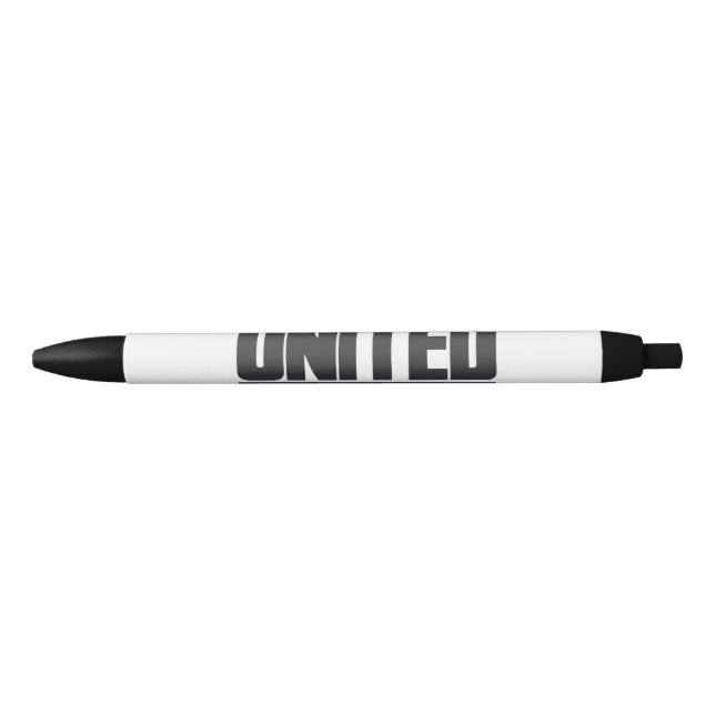 Stylo d'encre noire des Laboratoires Unis (Devant)