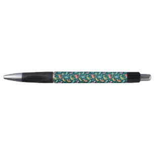Stylo d'encre noire mignon Dinosaures Animés