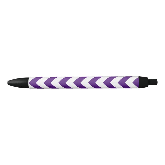 Stylo d'encre noire Motif coloré (Devant)