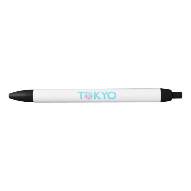 Stylo d'encre noire Tokyo (Devant)