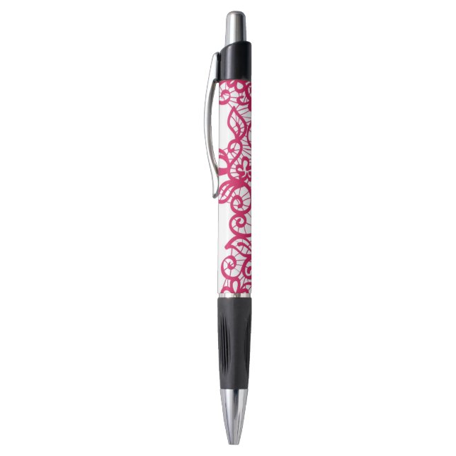 Stylo Dentelle rouge (Haut (Vertical))