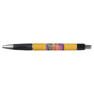 Stylo Design de texte de style rétro "Aloha"