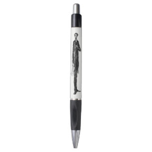 Stylo Dessin vintage grand du Président Abraham Lincoln
