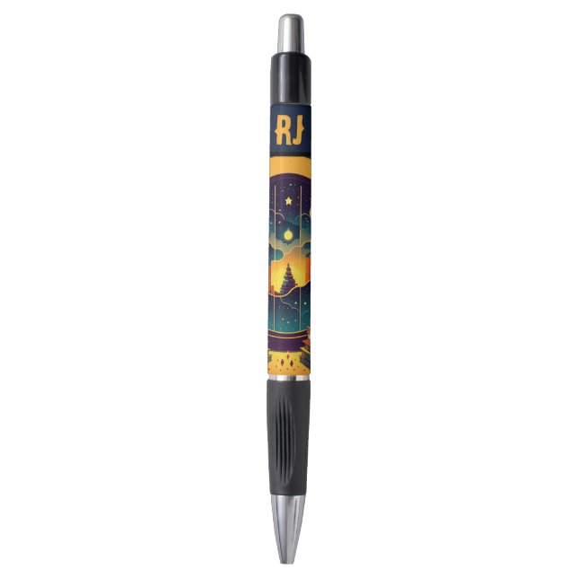 Stylo Domaine Magique Des Livres Monogrammes (Devant (Vertical))
