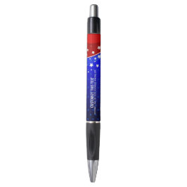 Stylo Drapeau Abstrait américain Stars & Stripes