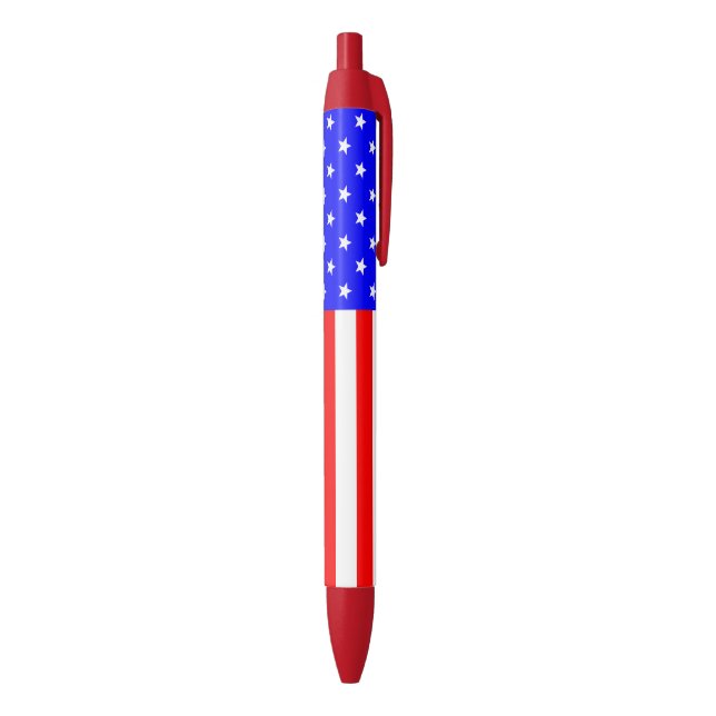 Stylo drapeau américain (Bas (Vertical))