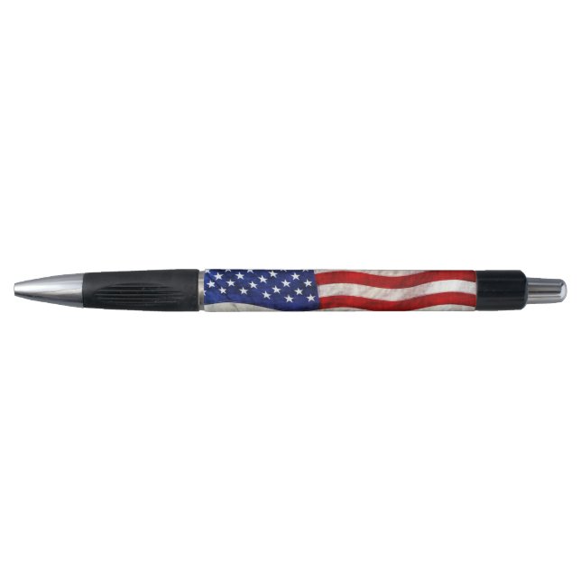 Stylo Drapeau américain design patriotique (Devant)
