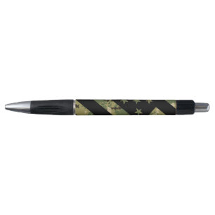 Stylo Drapeau américain du Camouflage numérique milita