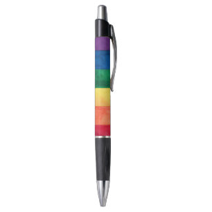 Stylo Drapeau arc-en-ciel gay pride
