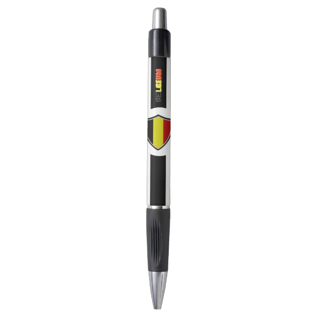 Stylo Drapeau belge (Devant (Vertical))