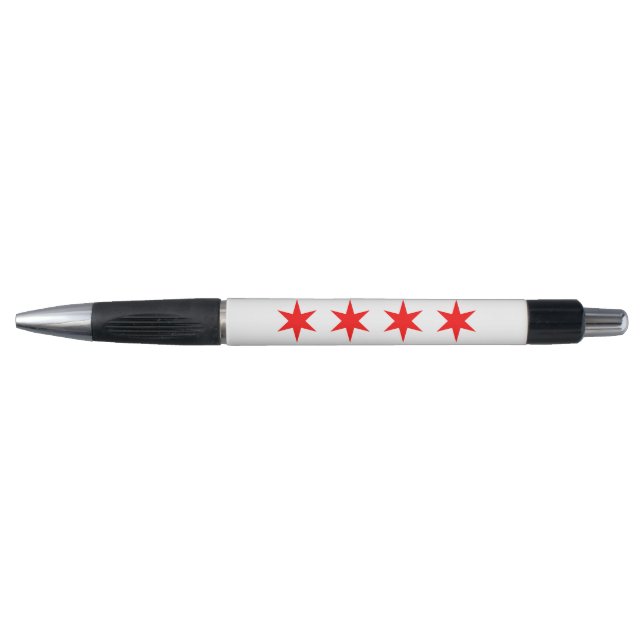 Stylo Drapeau de Chicago, Illinois (Devant)