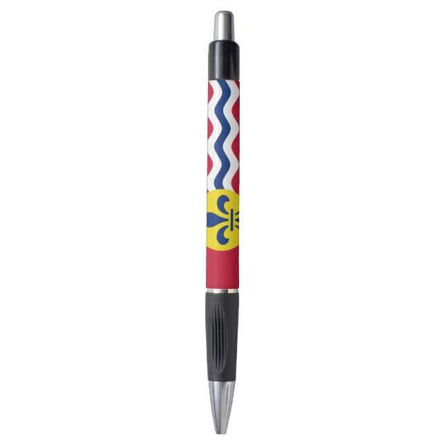 Stylo Drapeau urbain de Saint-Louis (Missouri) (Devant (Vertical))