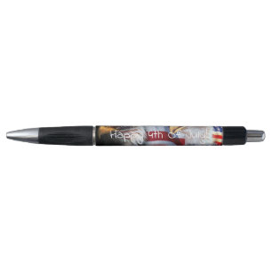 Stylo Drapeaux américains et Eagles