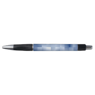 Stylo Dreamy Blue Tones dans un Motif Carré